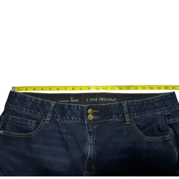 Layne Bryant Straight Cut Jeans Size 22 Short Blue - Picture 9 of 11